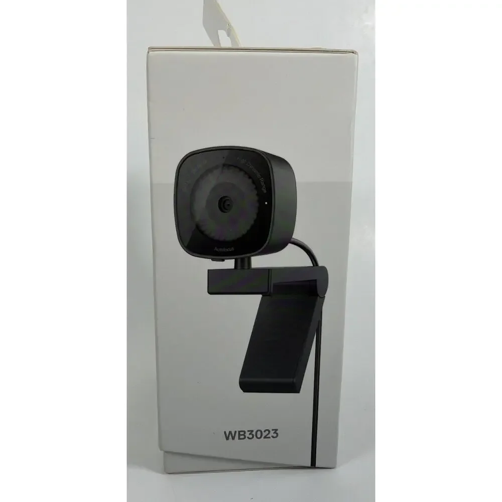 Dell WB3023 2K QHD 1440p USB Webcam w/ Mic Autofocus – Brand New NIB